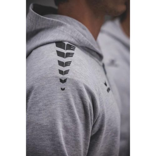 Erima felnőtt kapucnis, cipzáros pulover (CMPT WINGS)